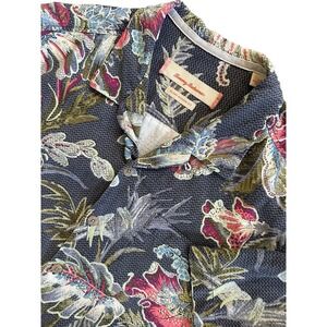 Tommy Bahama Island Modern Fit Hawaiian Shirt 100%‎ Silk Size Large